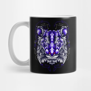 tiger astronaut Mug